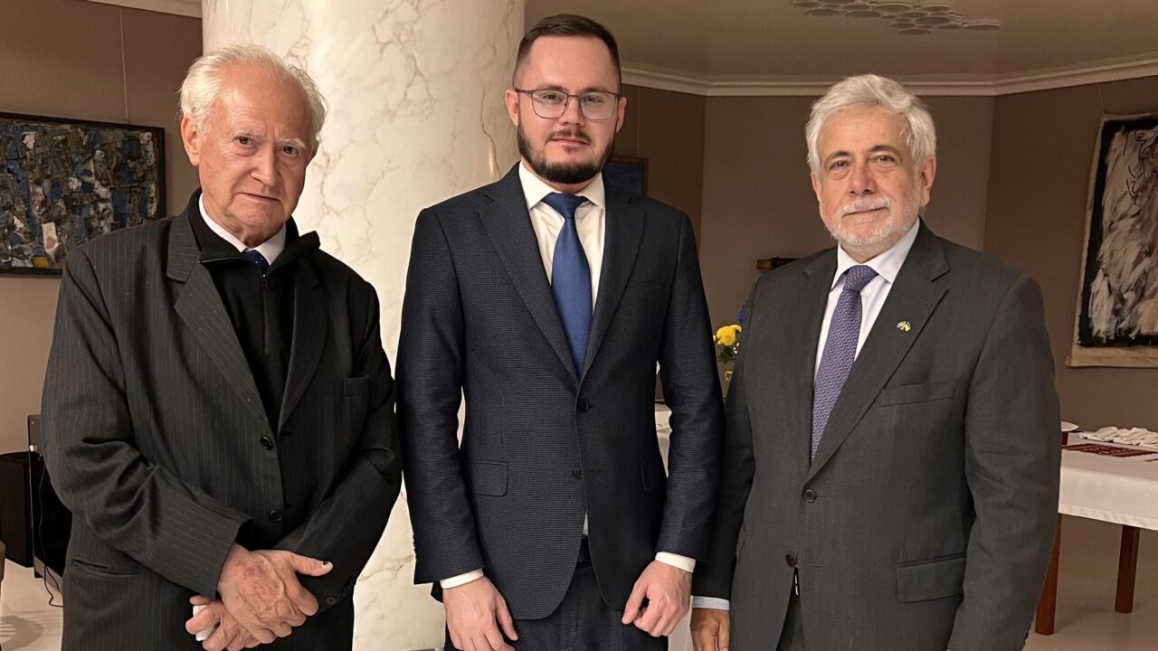 Олександр Васюк провів зустріч з Послом Бразилії та Головою Українсько-Бразильської Центральної Репрезентації