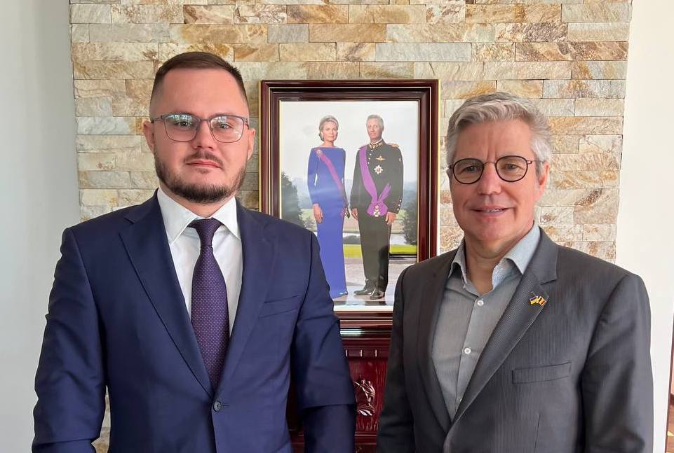 Олександр Васюк провів зустріч з Послом Бельгії в Україні Петером Ван Де Велде