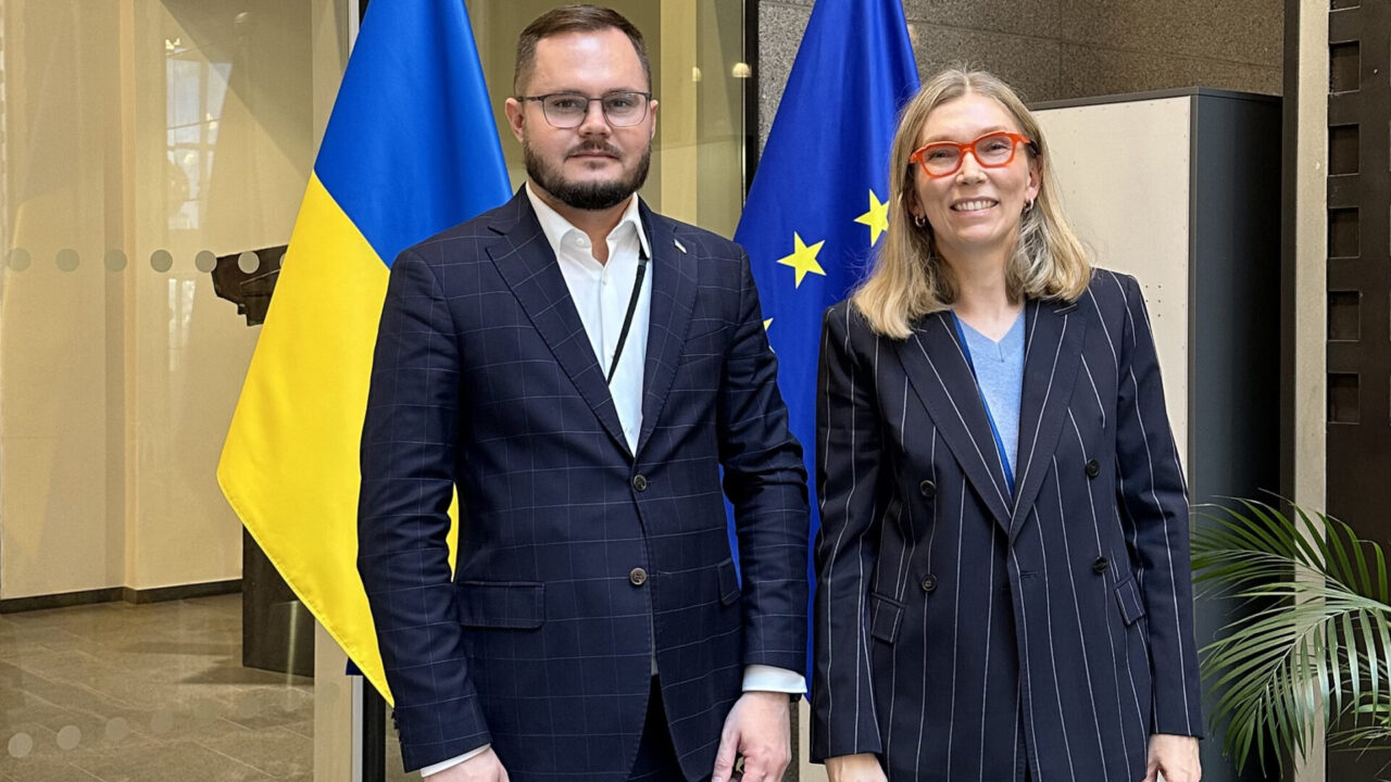 Oleksandr Vasiuk held a meeting with the Deputy Head of the Ukraine Division of the European External Action Service