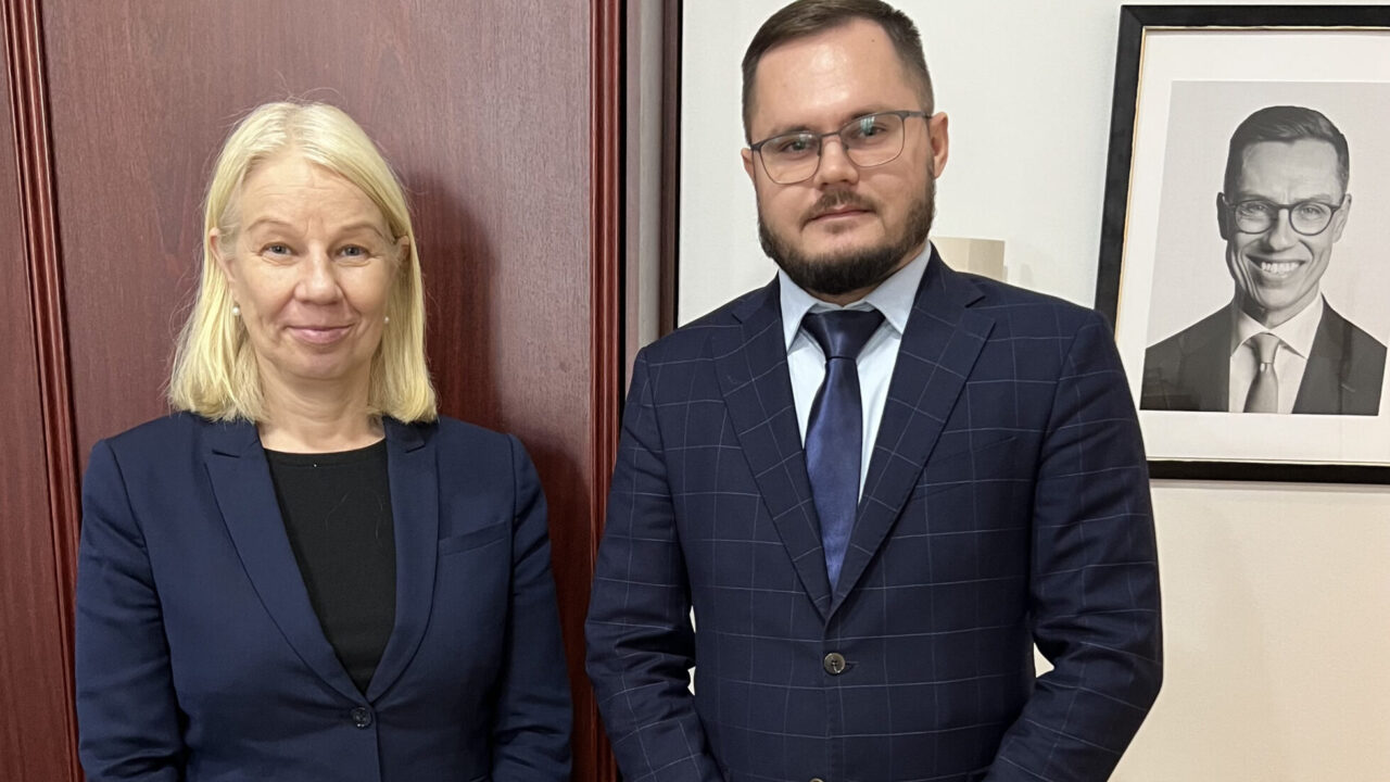 Олександр Васюк провів зустріч з Послом Фінляндії в Україні