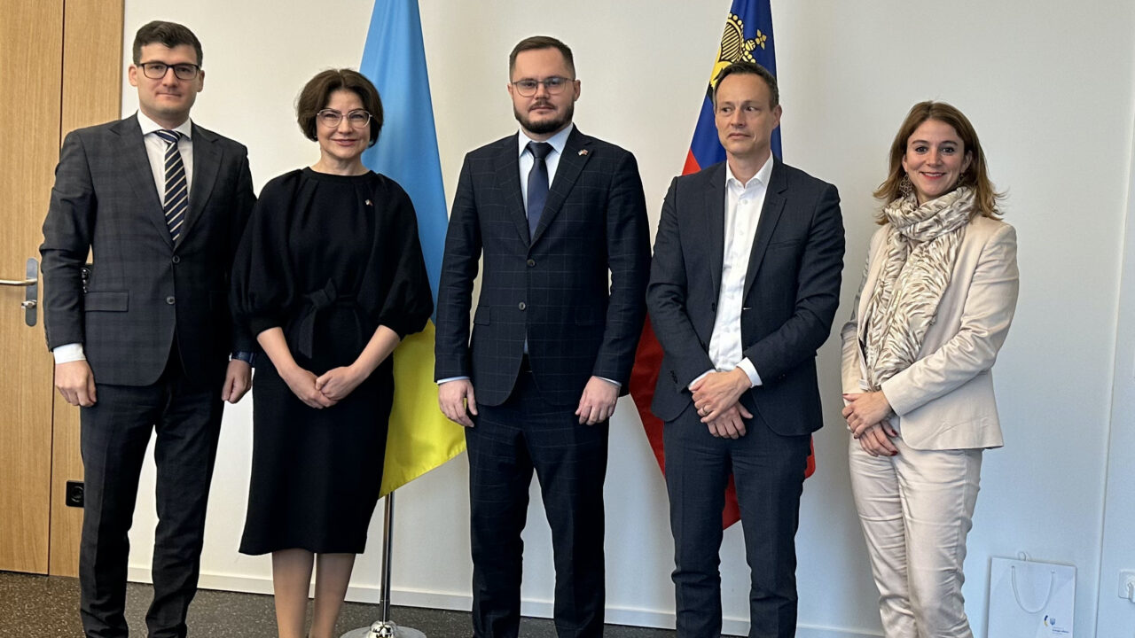 Олександр Васюк відвідав Міністерство закордонних справ Ліхтенштейну